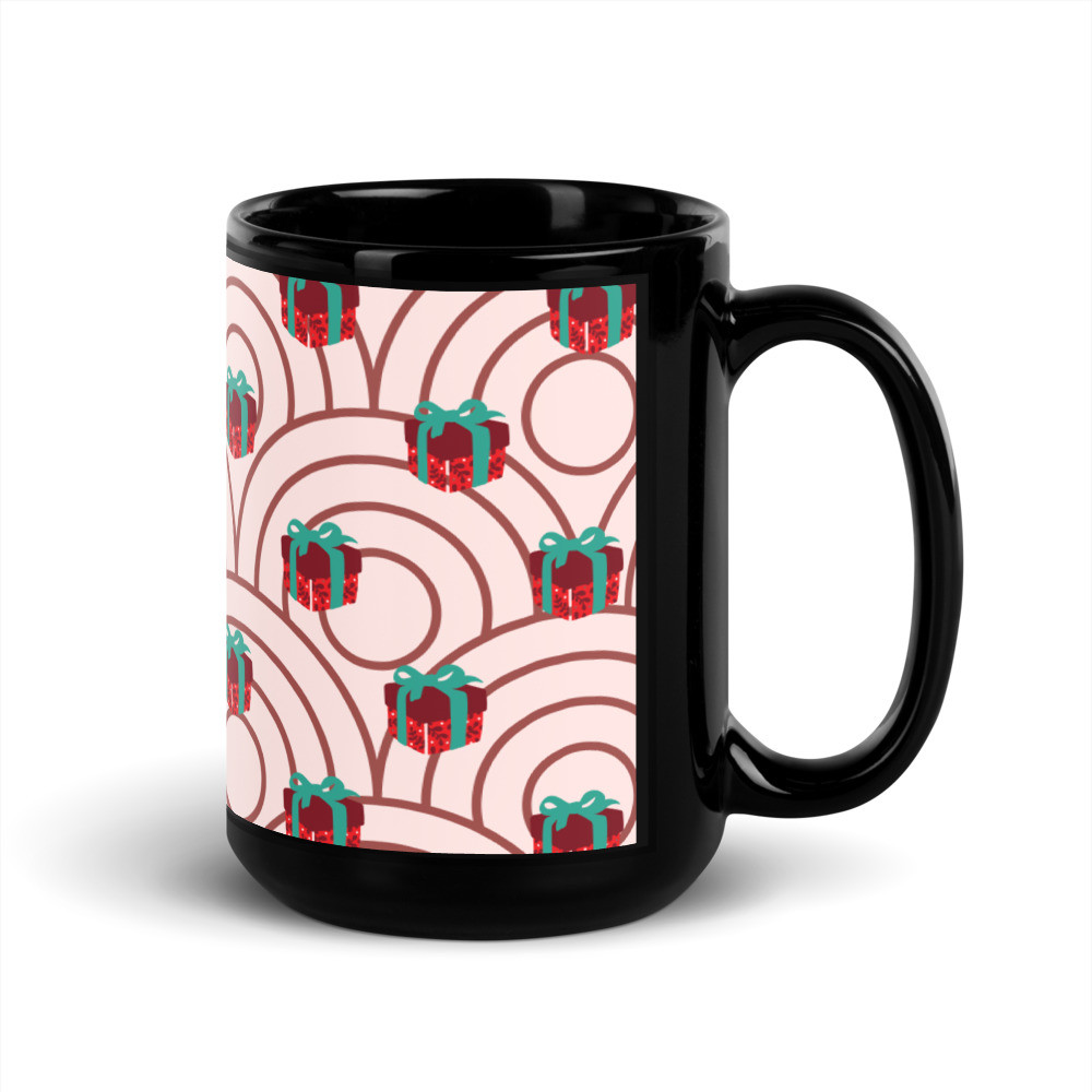 Black Glossy Mug