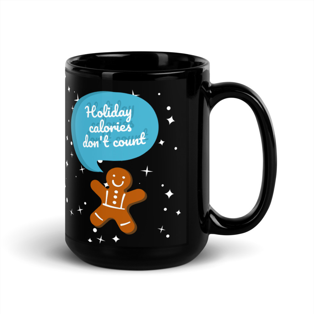 Black Glossy Mug