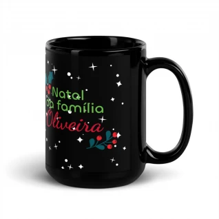 Black Glossy Mug