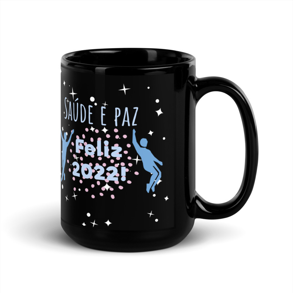 Black Glossy Mug