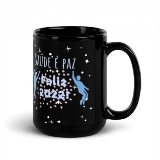 Black Glossy Mug