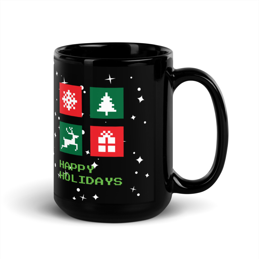Black Glossy Mug