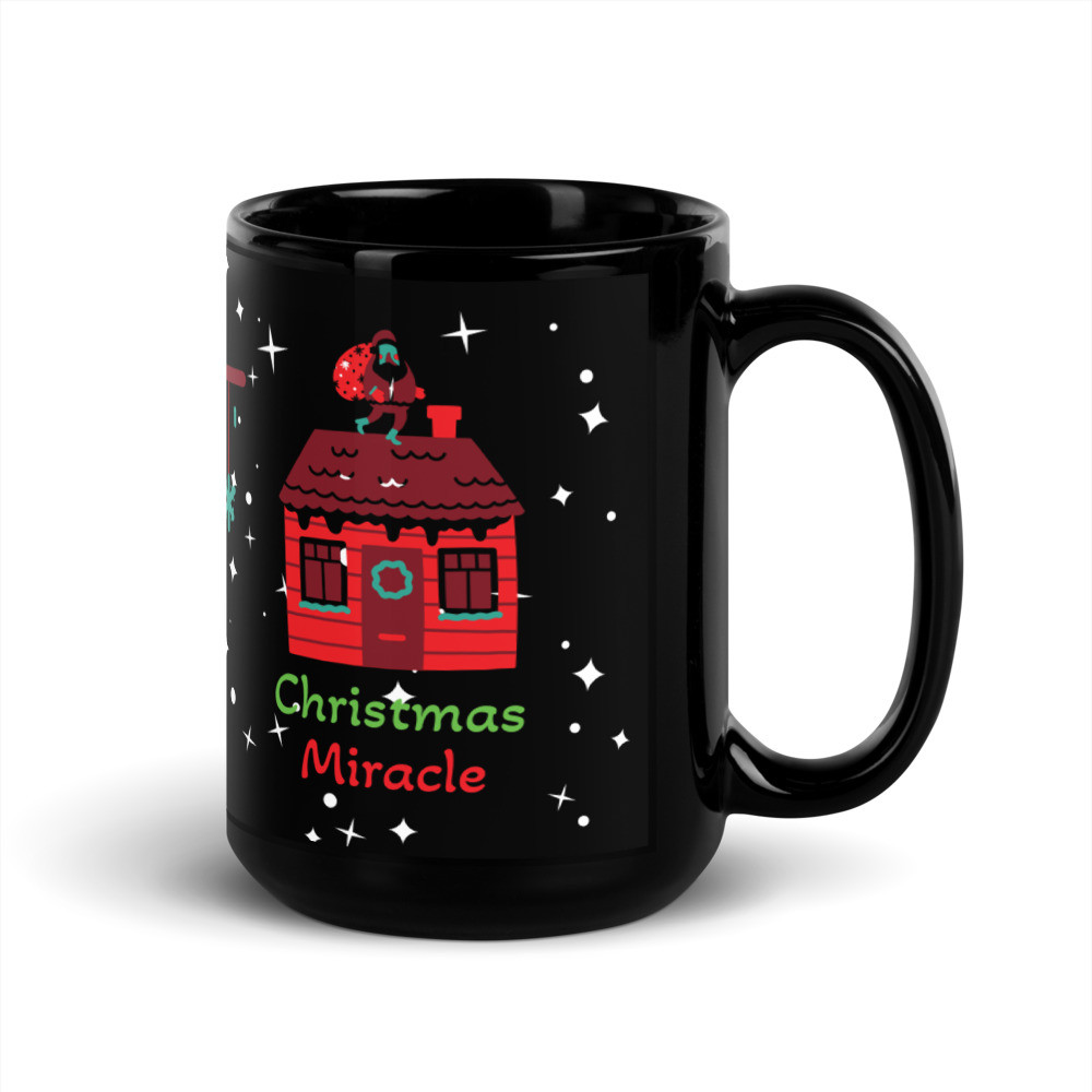 Black Glossy Mug