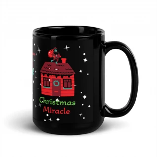Black Glossy Mug