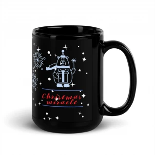 Black Glossy Mug