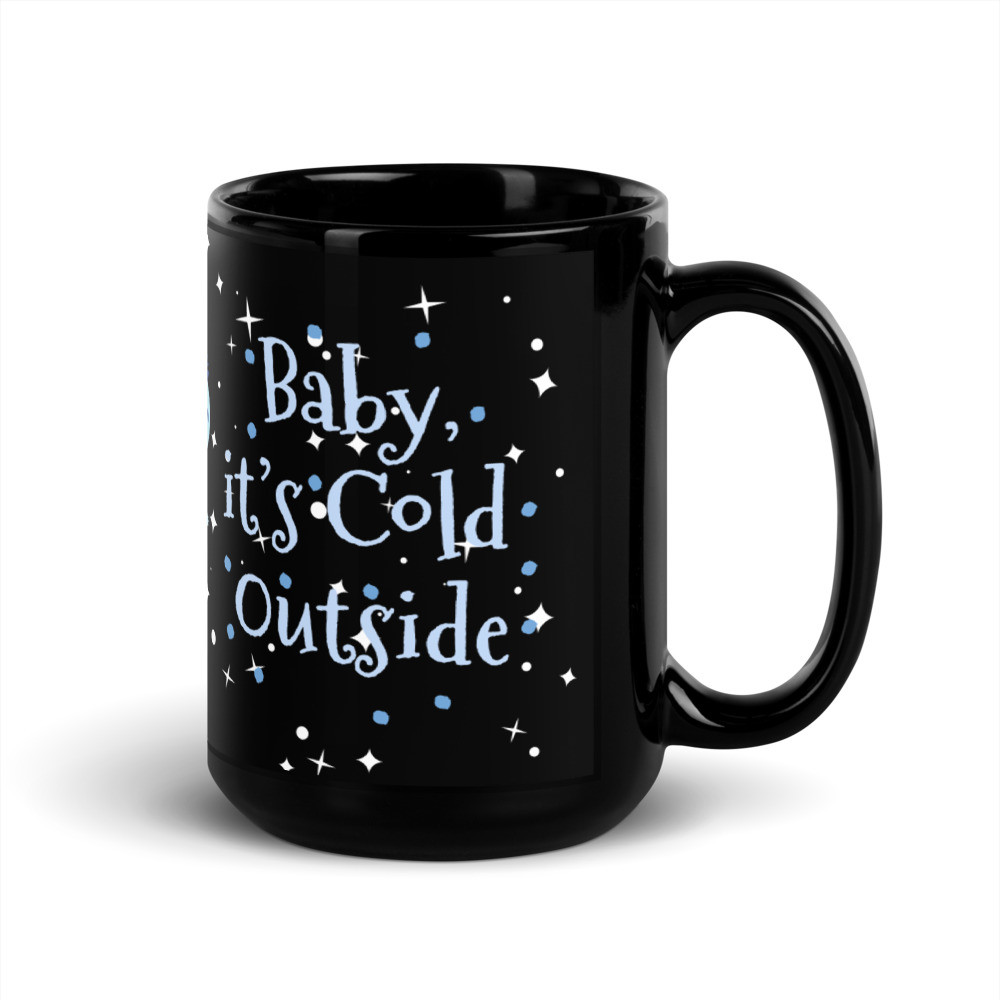 Black Glossy Mug