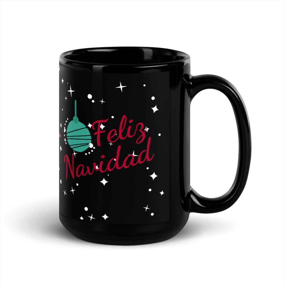 Black Glossy Mug
