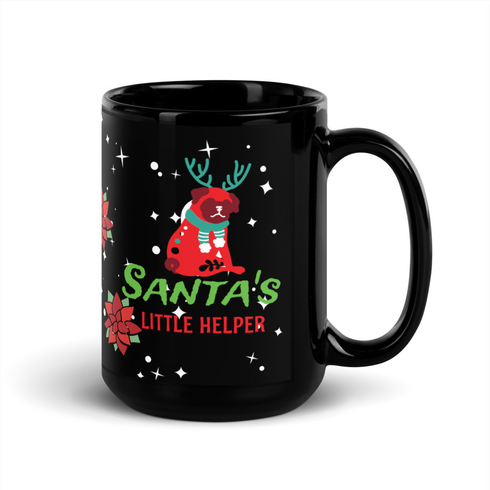 Black Glossy Mug