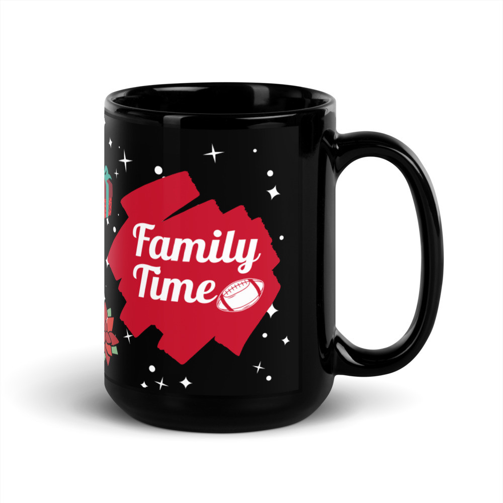 Black Glossy Mug