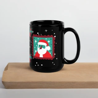 Black Glossy Mug