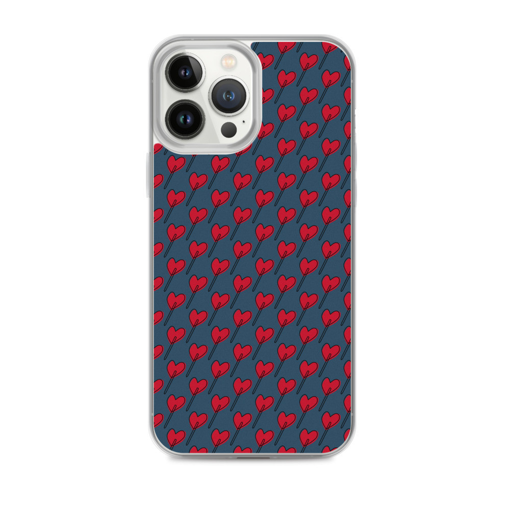 Love pattern iPhone Case
