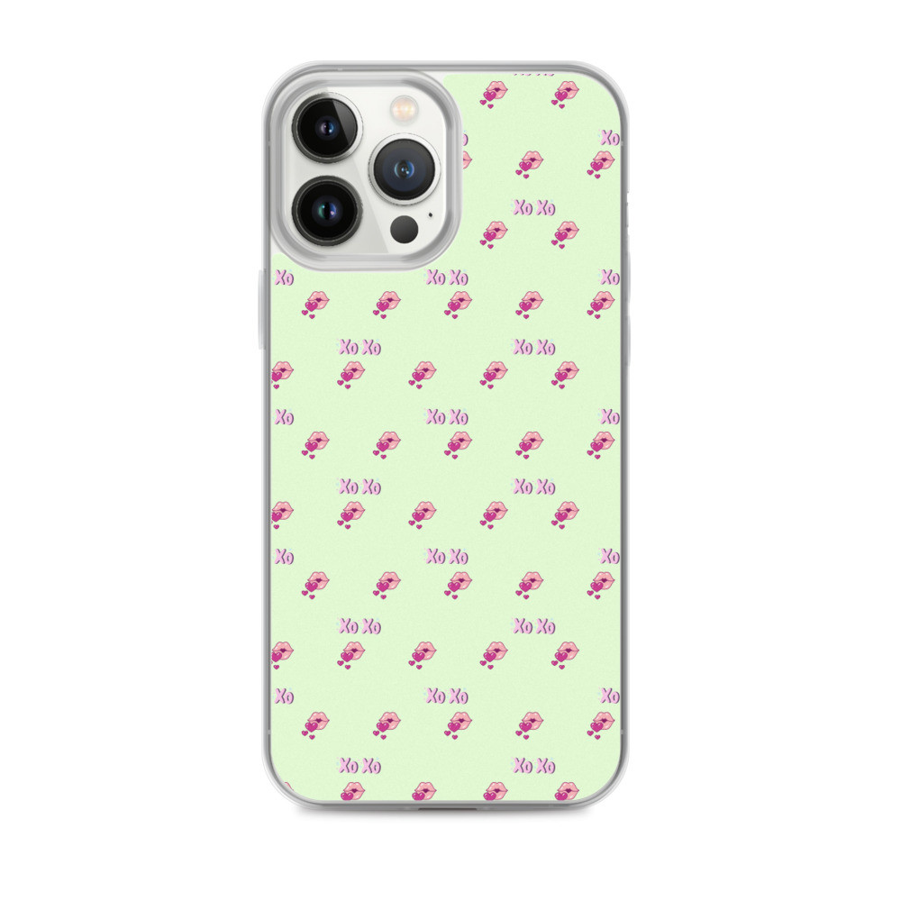 Love patterns iPhone Case