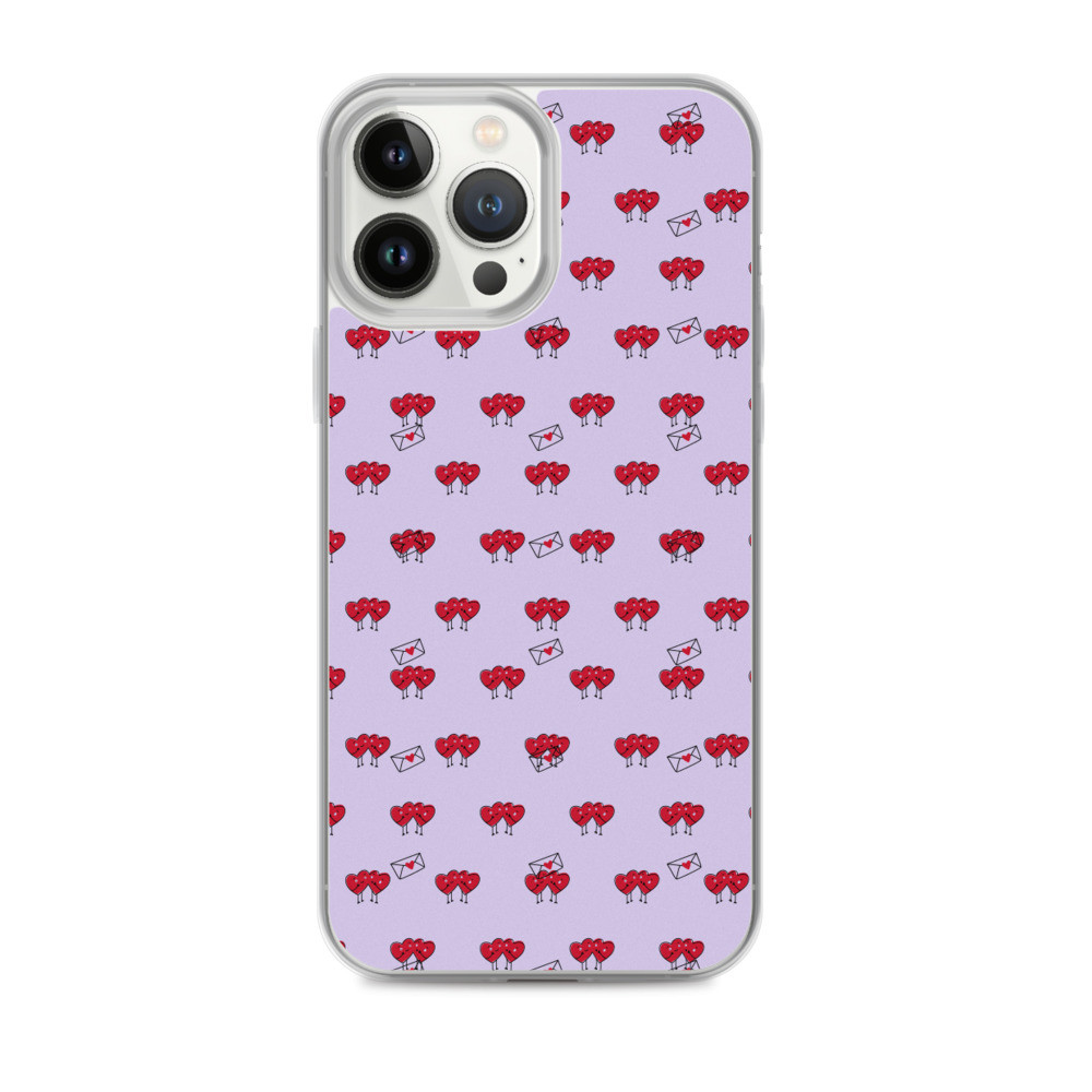 Love patterns iPhone Case