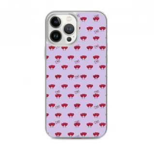 Love patterns iPhone Case