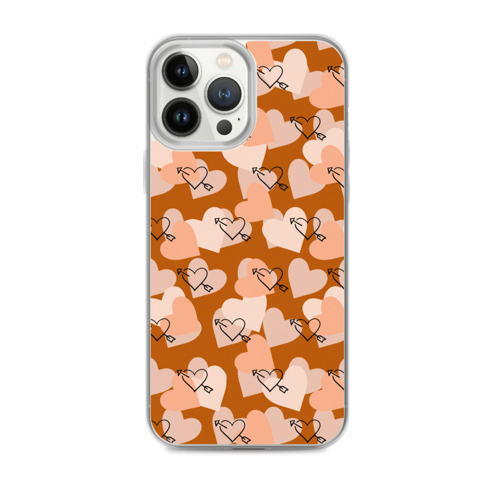 Love patterns iPhone Case