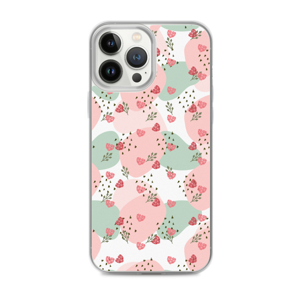 Love patterns iPhone Case