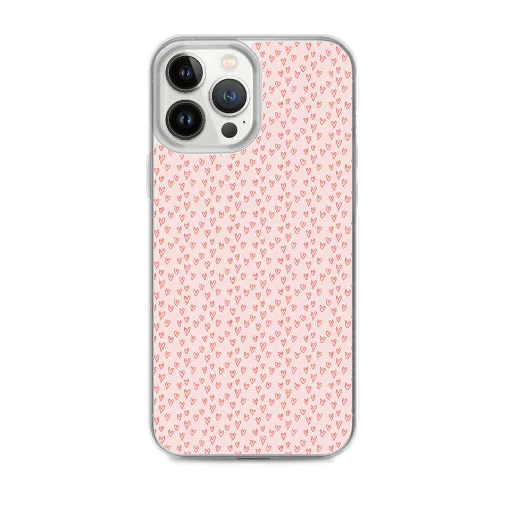 Love patterns iPhone Case