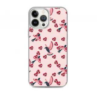 Love patterns iPhone Case