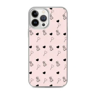 Love patterns iPhone Case
