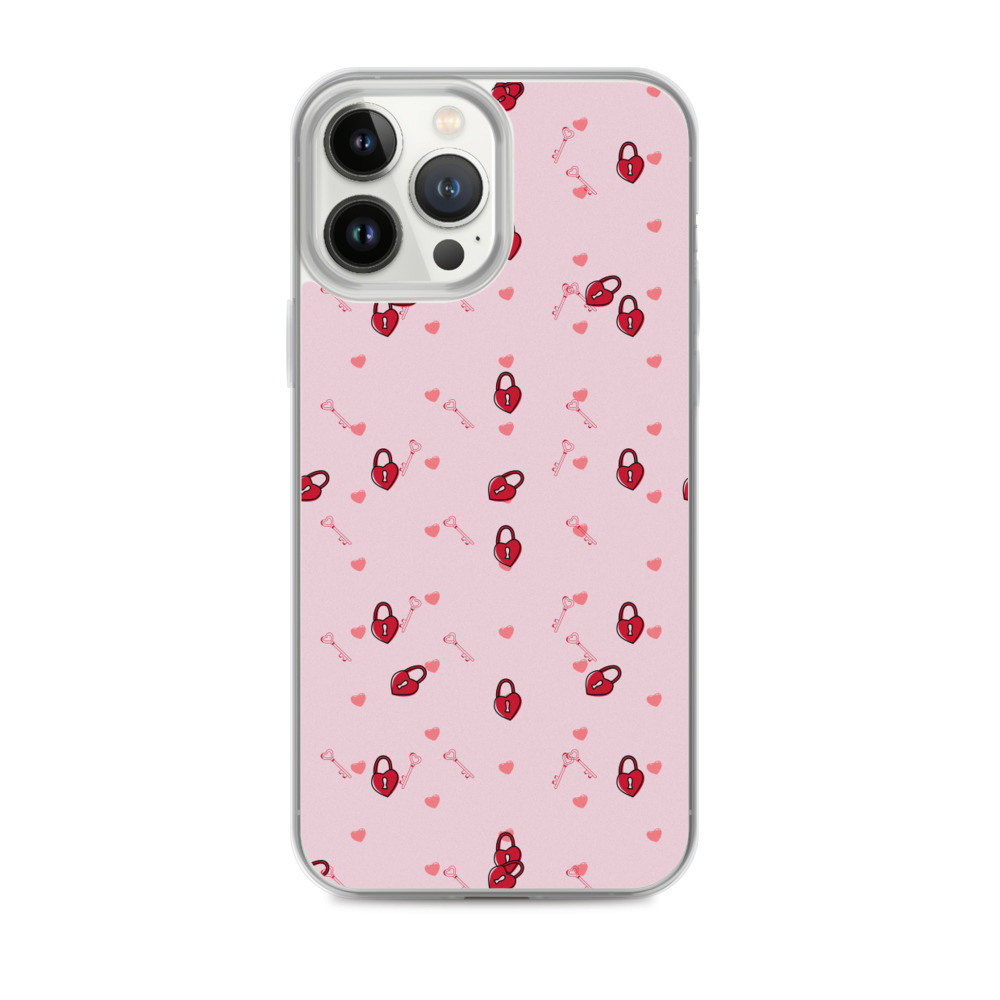 Love patterns iPhone Case