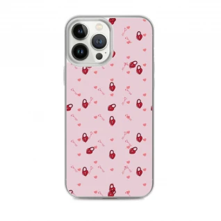 Love patterns iPhone Case
