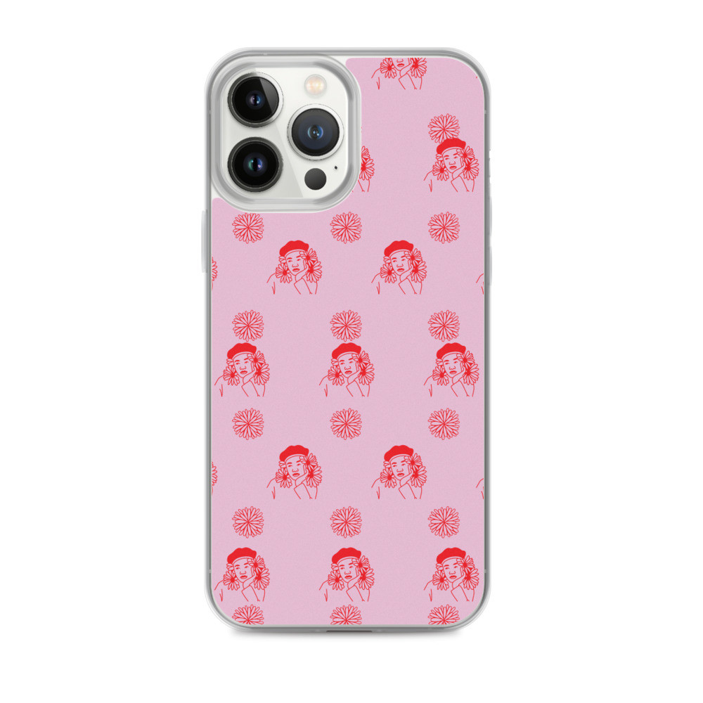Love patterns iPhone Case