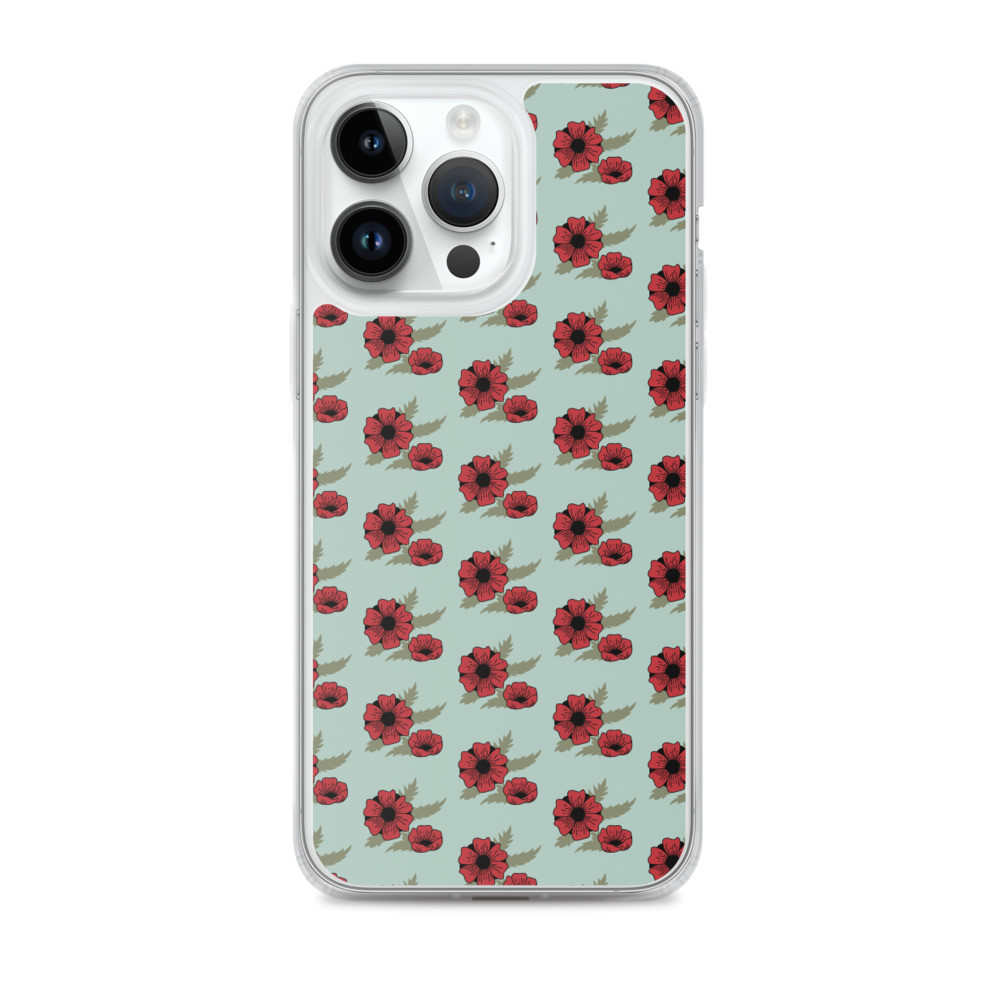 Blooming patterns iPhone Case