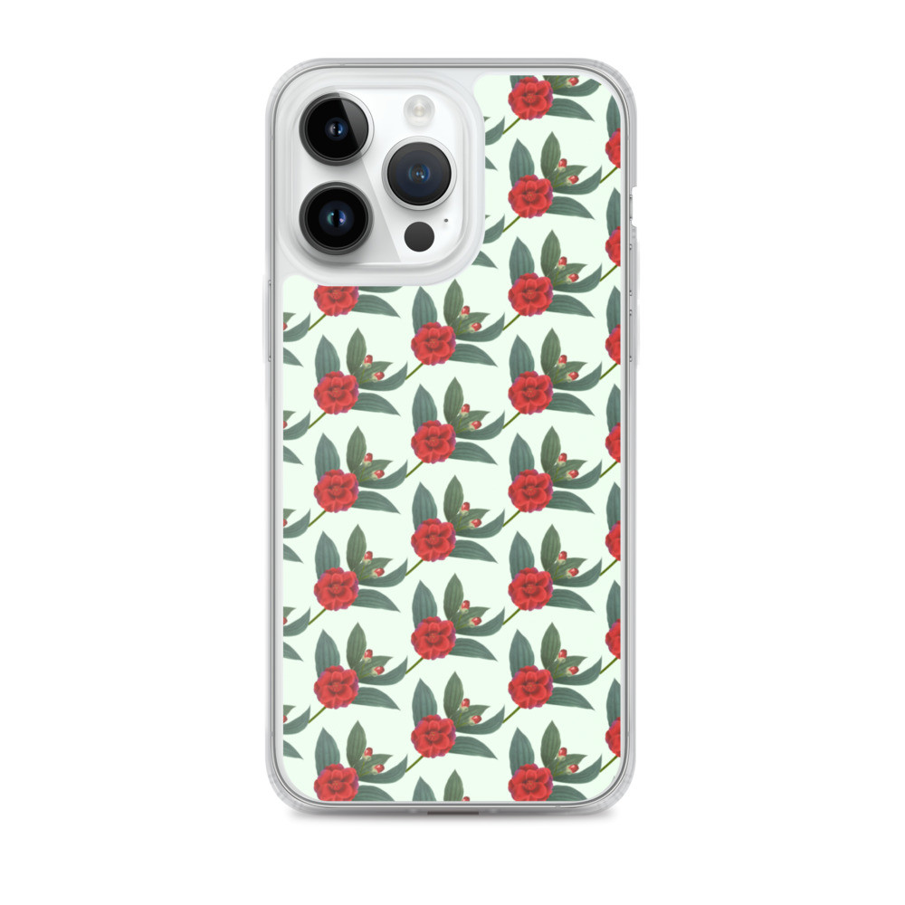 Blooming patterns iPhone Case