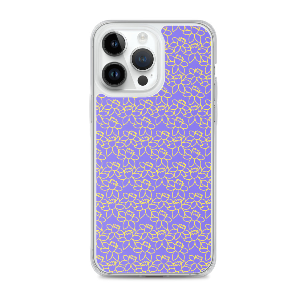 Blooming patterns iPhone Case