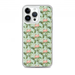 Blooming patterns iPhone Case