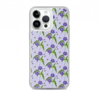 Blooming patterns iPhone Case