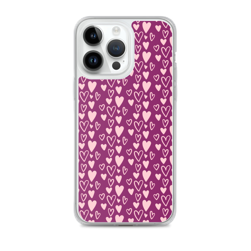 Love Patterns iPhone Case