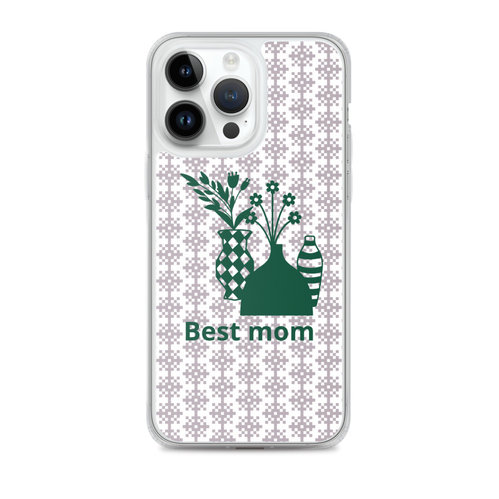 Best Mum Ever Patterns iPhone Case
