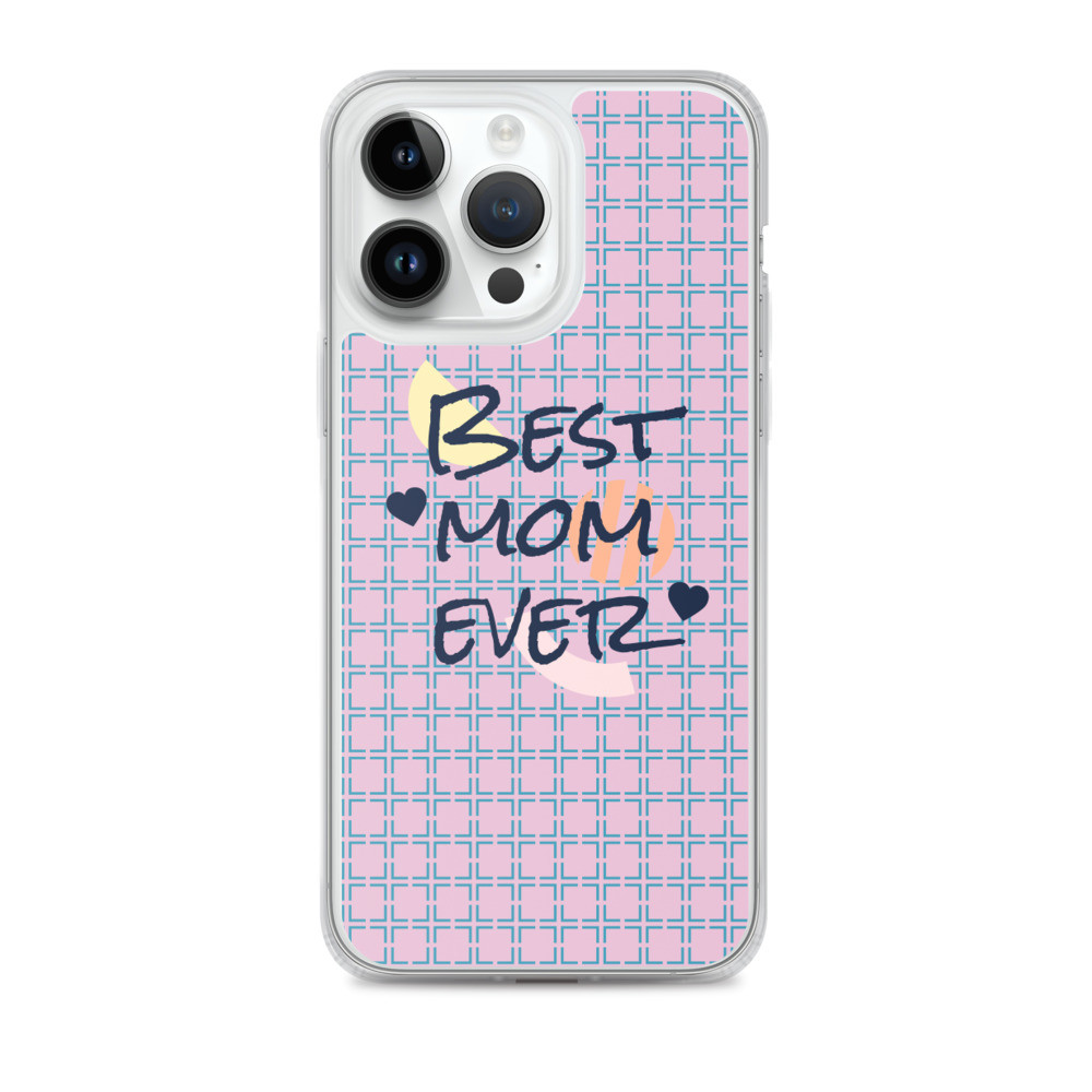 Best Mum Ever Patterns iPhone Case