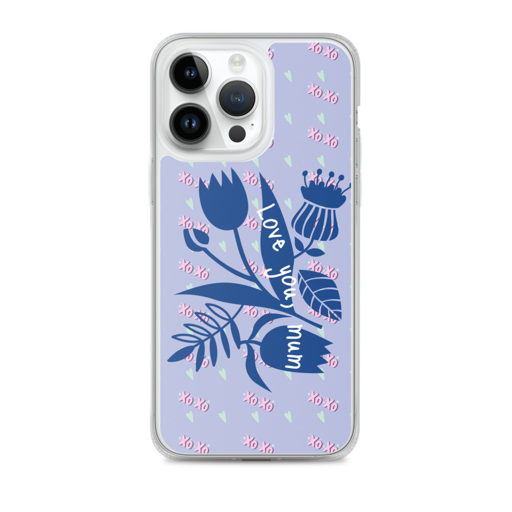 Best Mum Ever Patterns iPhone Case