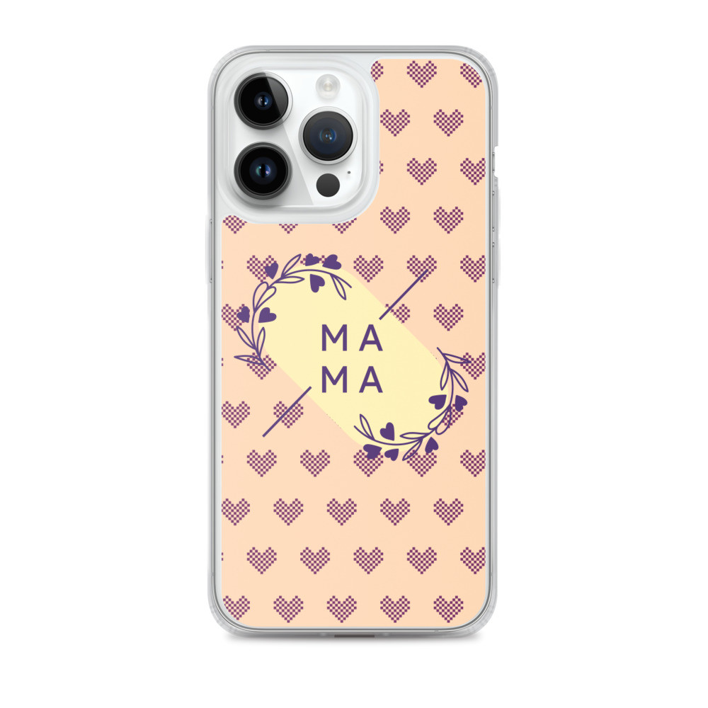 Best Mum Ever Patterns iPhone Case