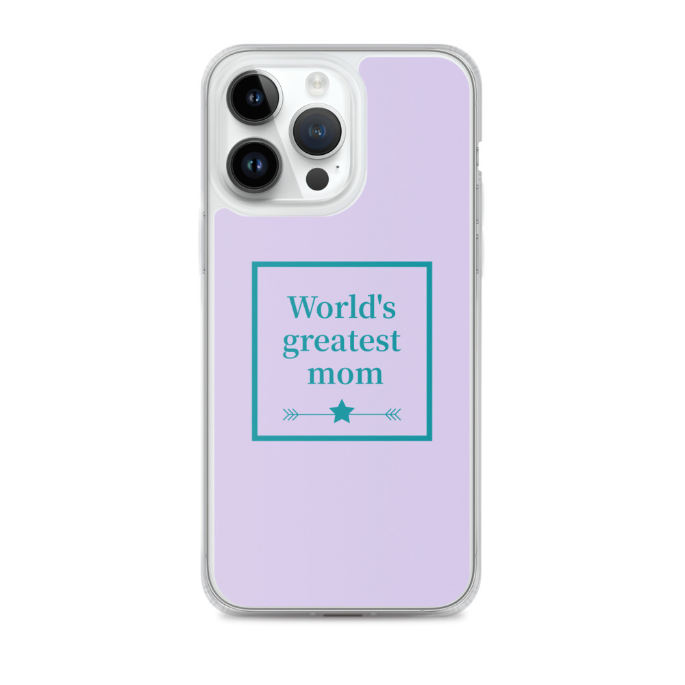 Best Mum Ever Patterns iPhone Case