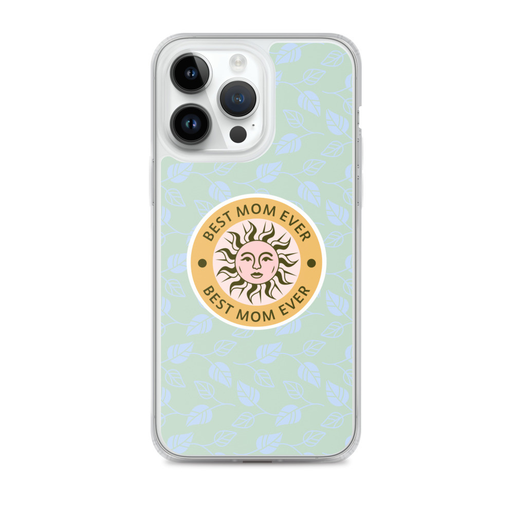 Best Mum Ever Patterns iPhone Case