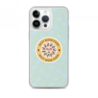 Best Mum Ever Patterns iPhone Case