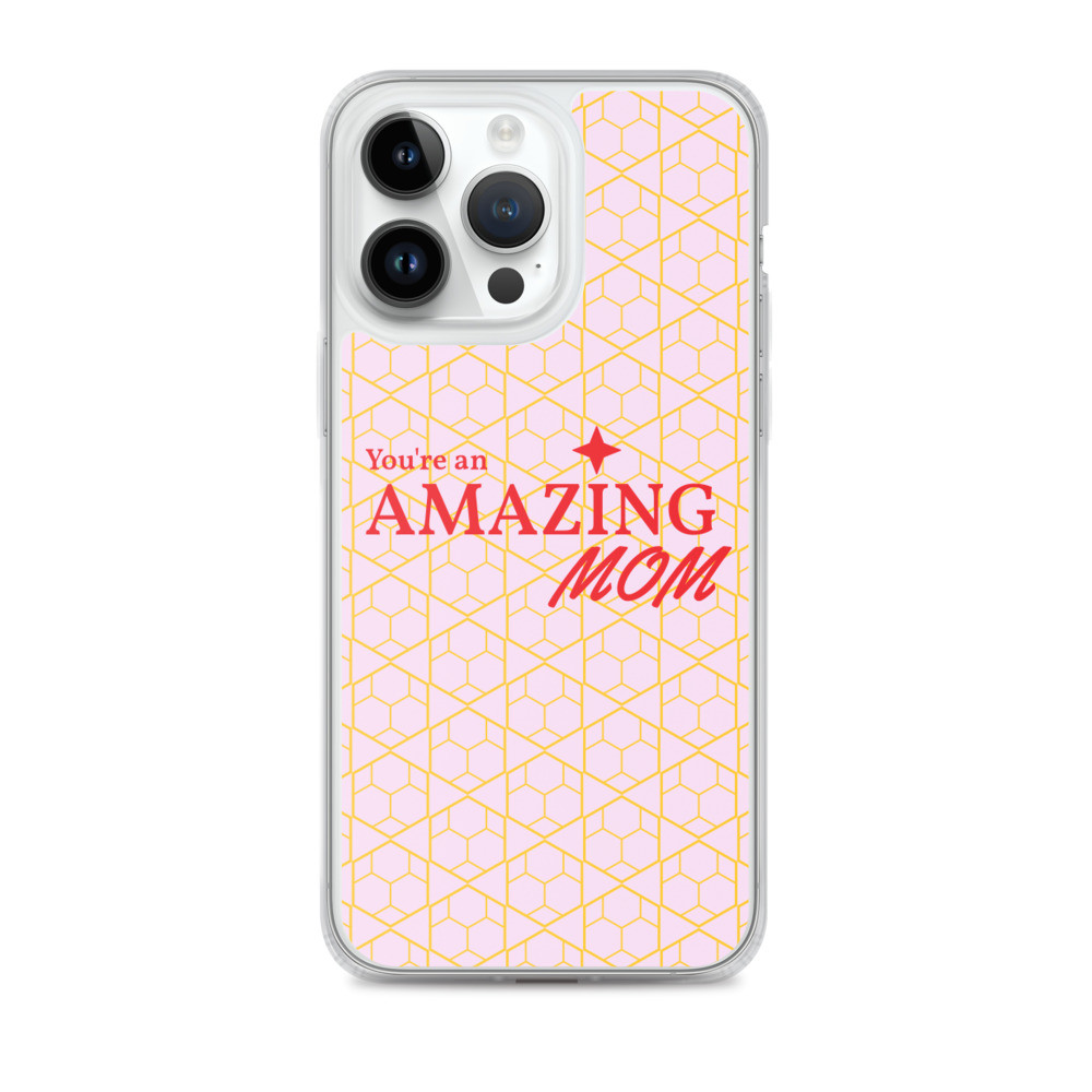 Best Mum Ever Patterns iPhone Case