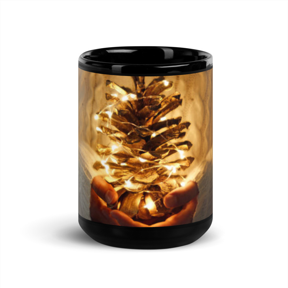 Black Glossy Mug
