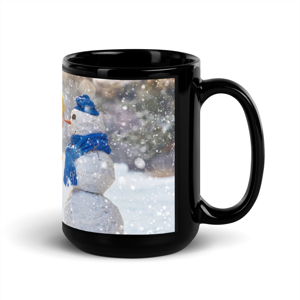 Black Glossy Mug
