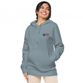 American freedom Unisex pigment-dyed hoodie