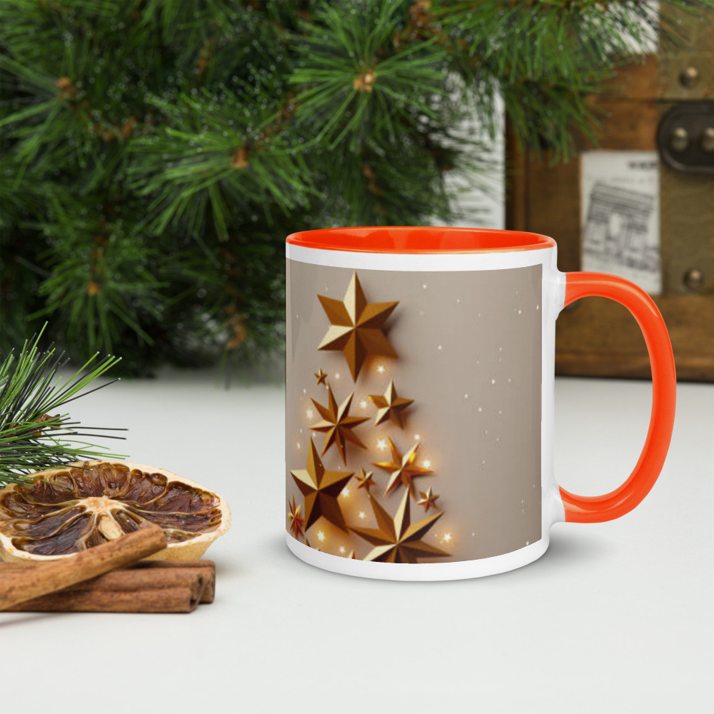 Christmas Mug with Color Inside