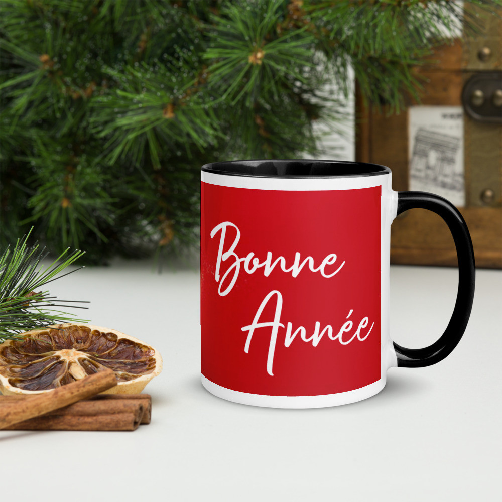 Christmas Mug with Color Inside