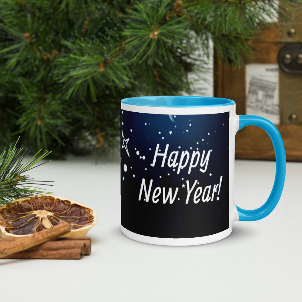 Christmas Mug with Color Inside