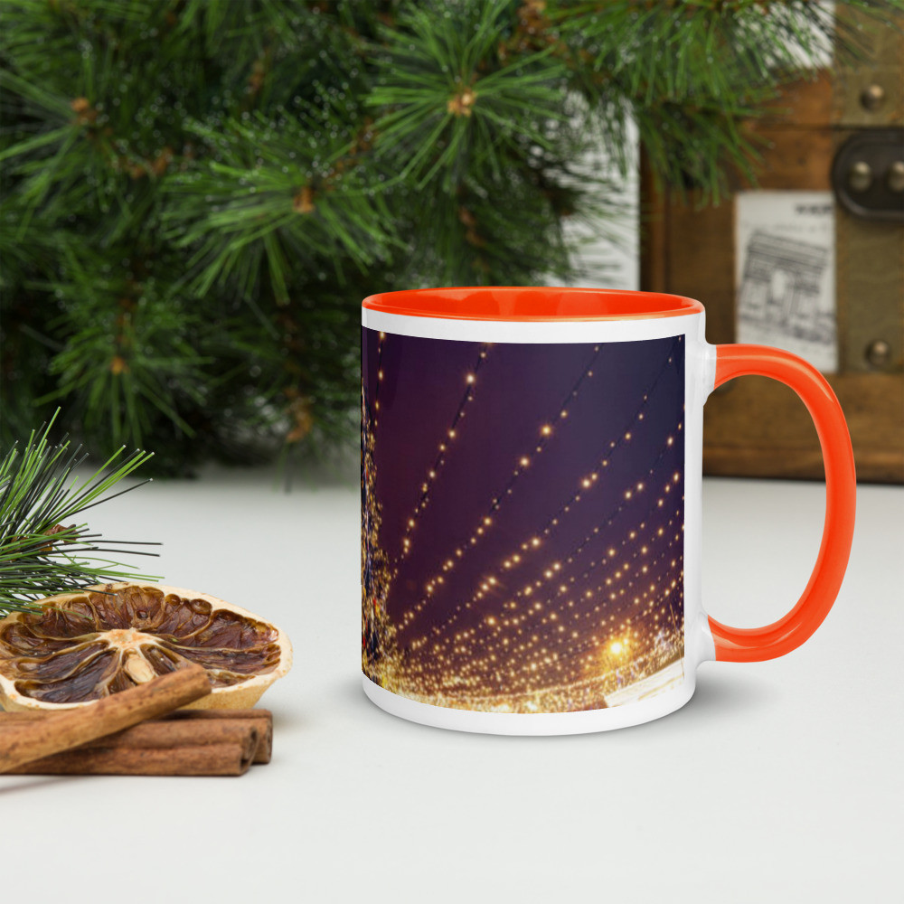 Christmas Mug with Color Inside