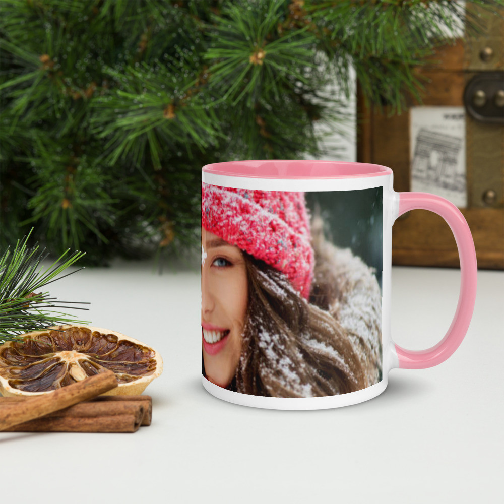 Christmas Mug with Color Inside
