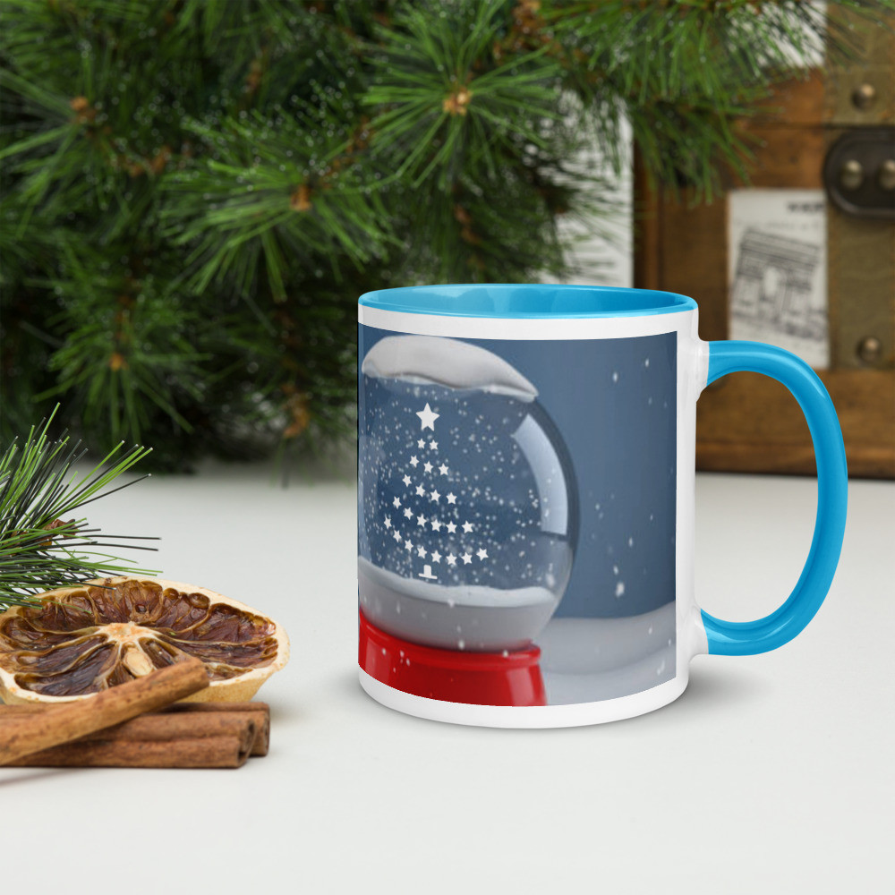 Christmas Mug with Color Inside