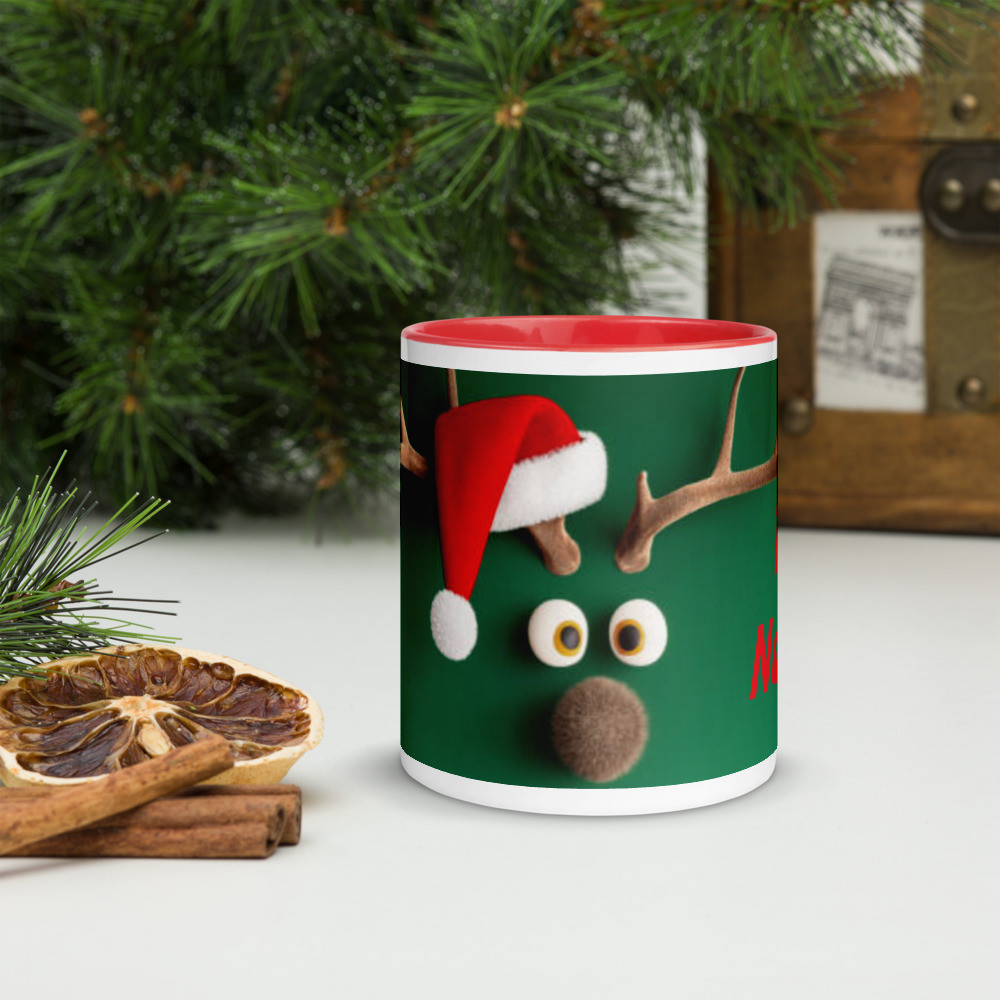 Christmas Mug with Color Inside